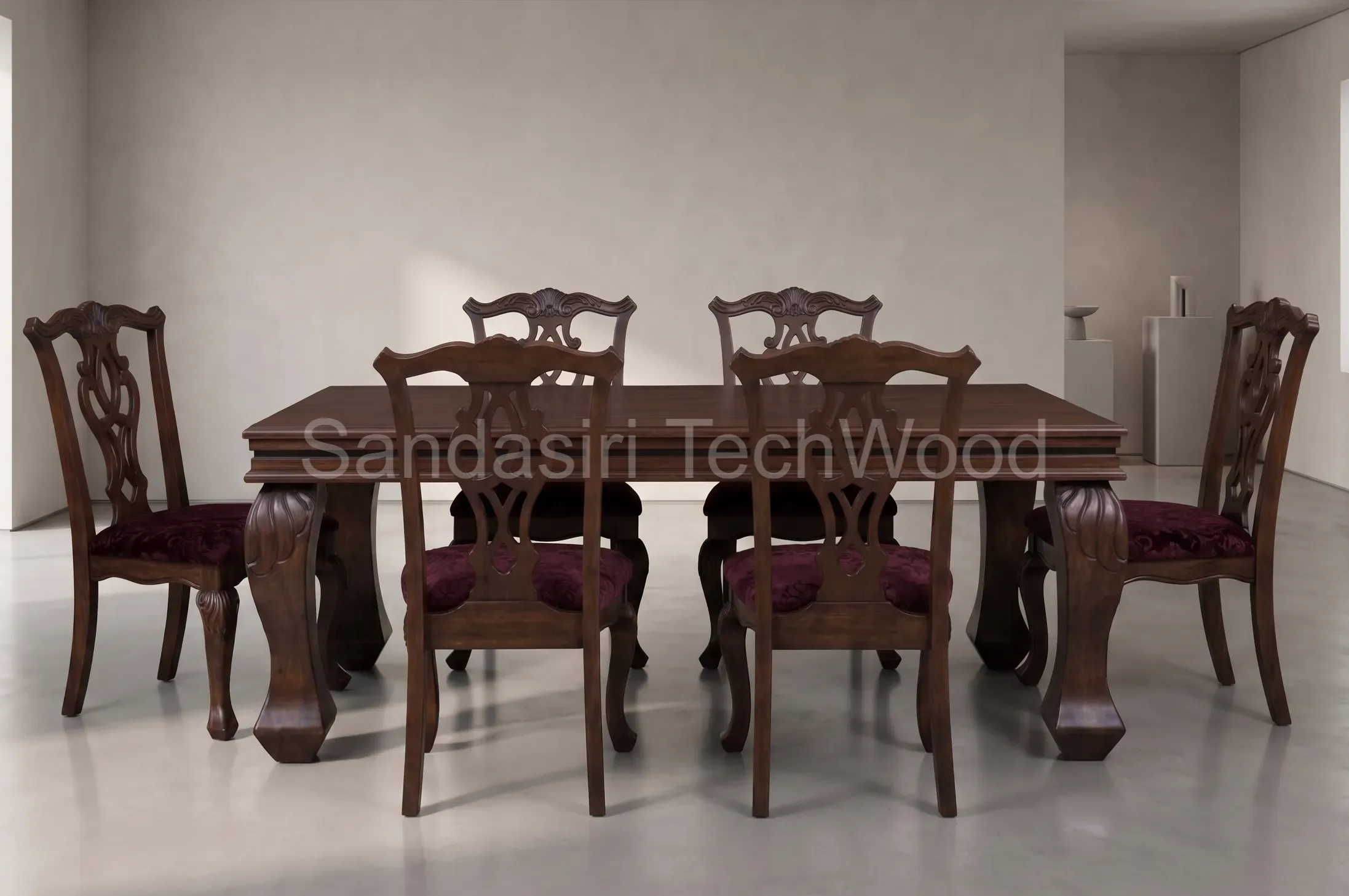 Solid Wood Dining Set view 3