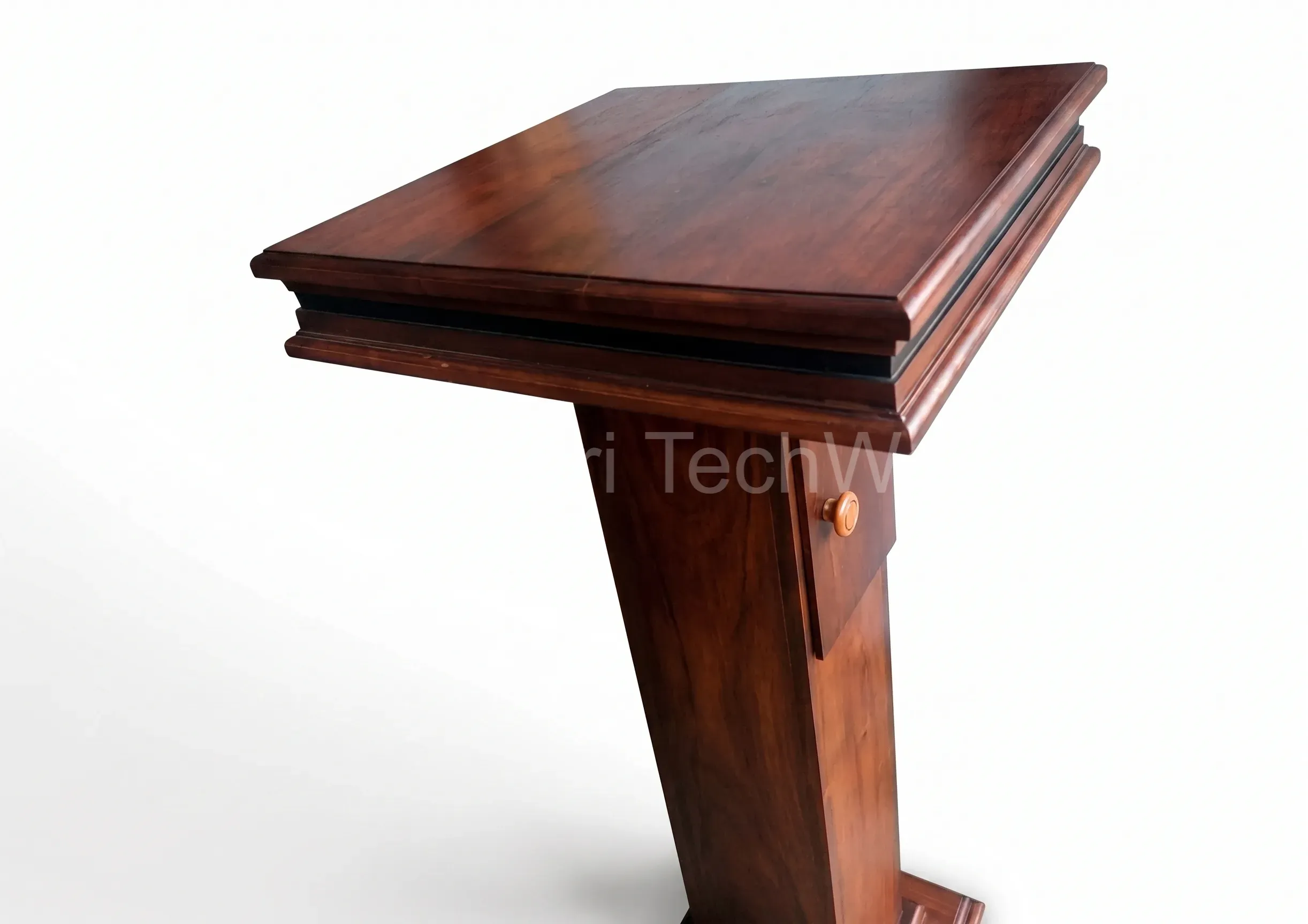 Wood Buddha Stand view 3