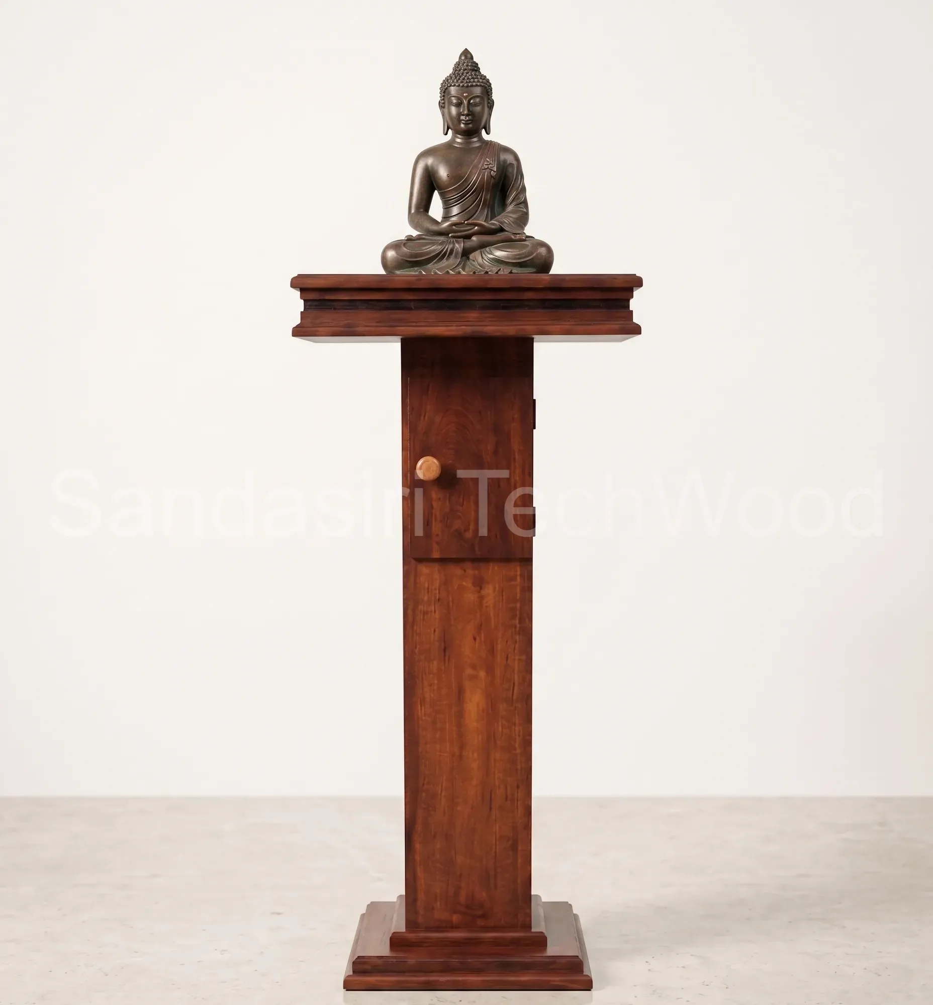 Wood Buddha Stand
